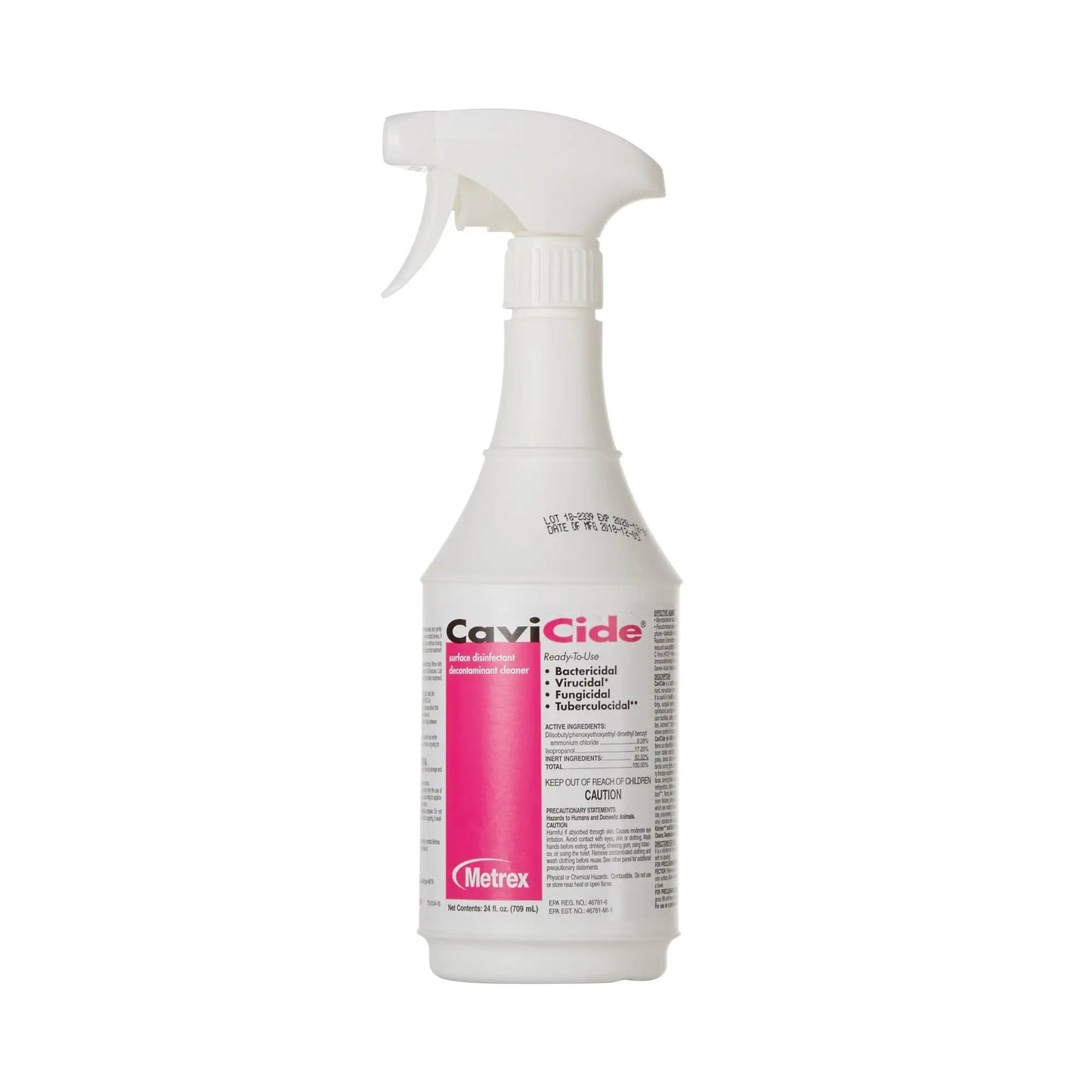 Metrex Research CaviCide Alcohol Based Pump Spray  Surface Disinfectant Cleaner