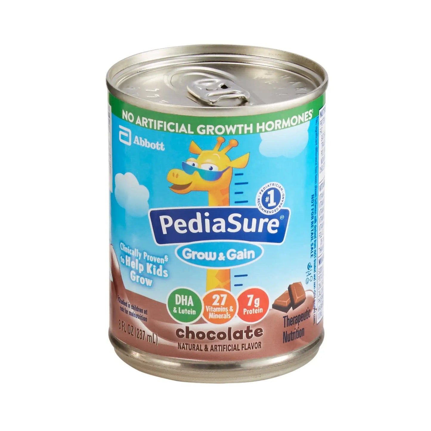 PediaSure Grow & Gain Chocolate Pediatric Oral Supplement 8 oz. Can