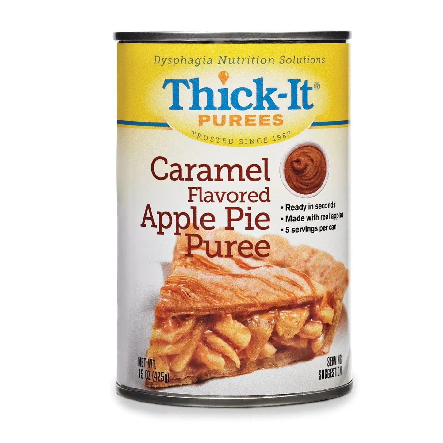 Thick-It Caramel Apple Pie Purée, 15 oz.